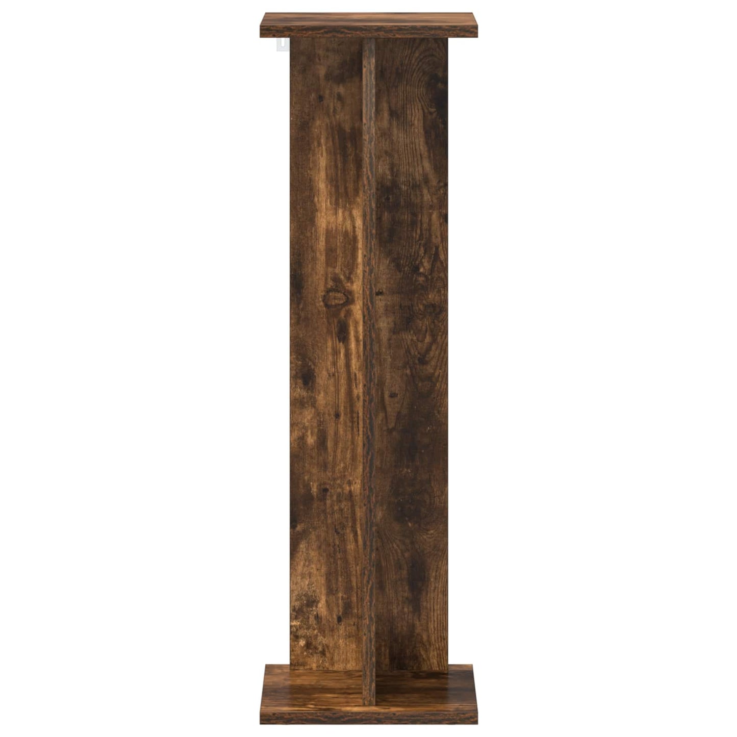 vidaXL Plant Stand Smoked Oak 25 x 25.5 x 80.5 cm Engineered Wood