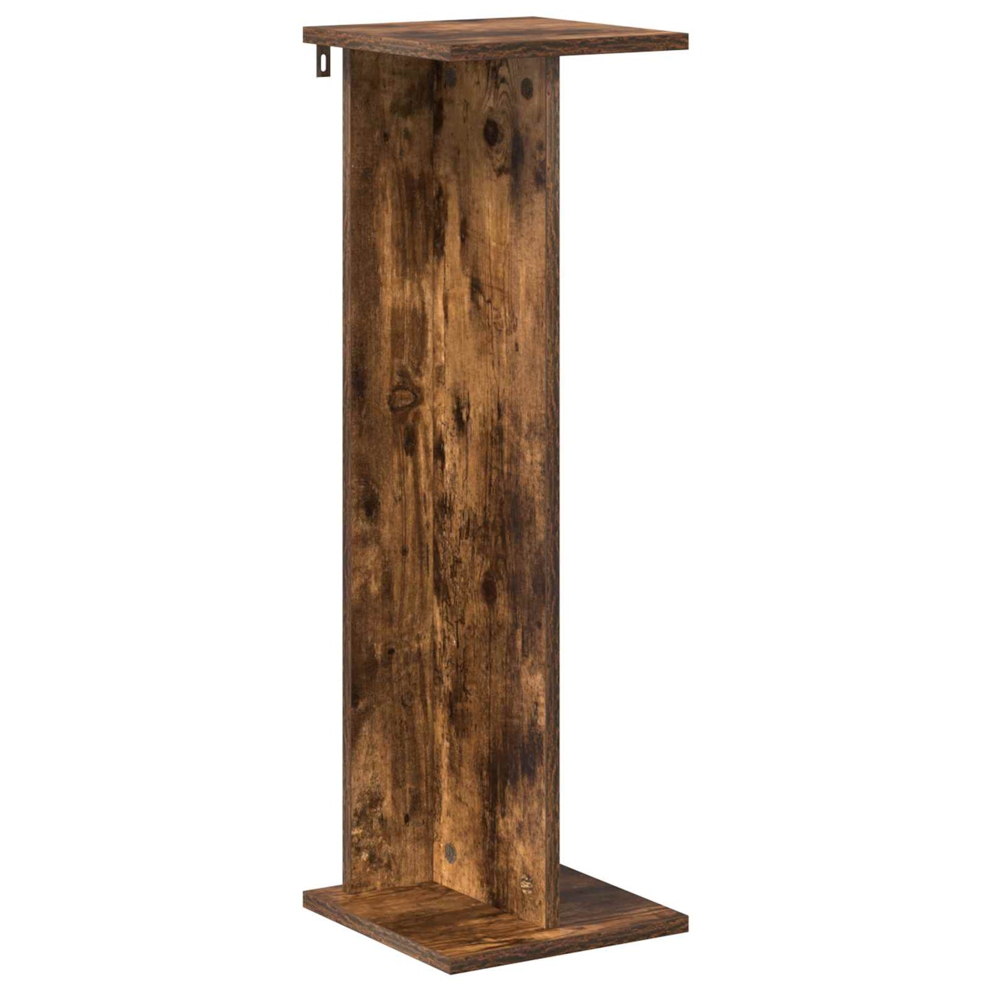 vidaXL Plant Stand 2 pcs Smoked Oak 25 x 25.5 x 80.5 cm