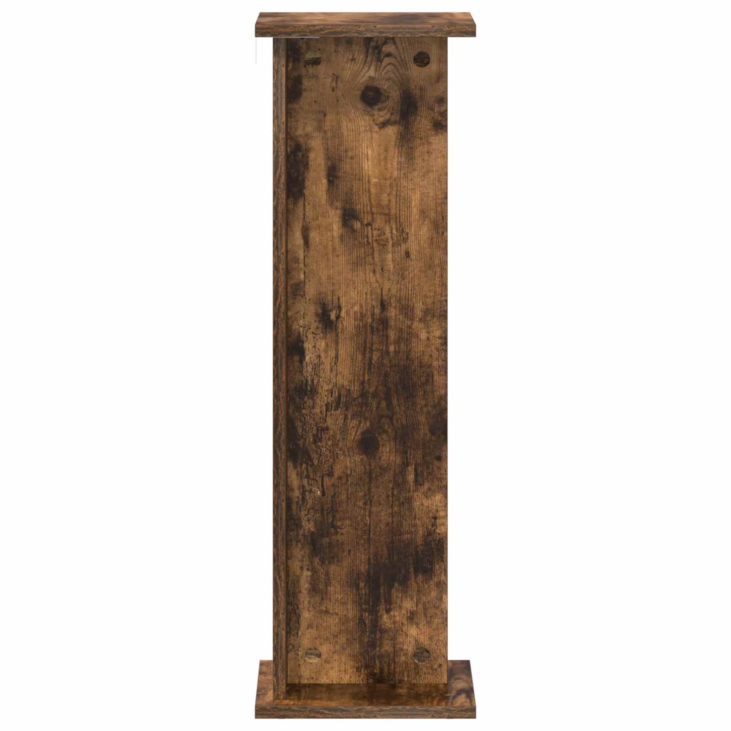 vidaXL Plant Stand 2 pcs Smoked Oak 25 x 25.5 x 80.5 cm