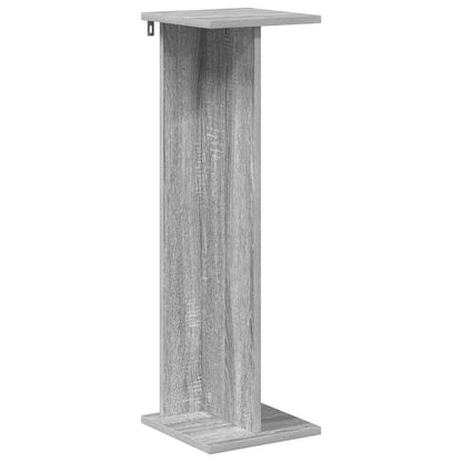 vidaXL Plant Stand 2 pcs Grey Sonoma 25 x 25.5 x 80.5 cm
