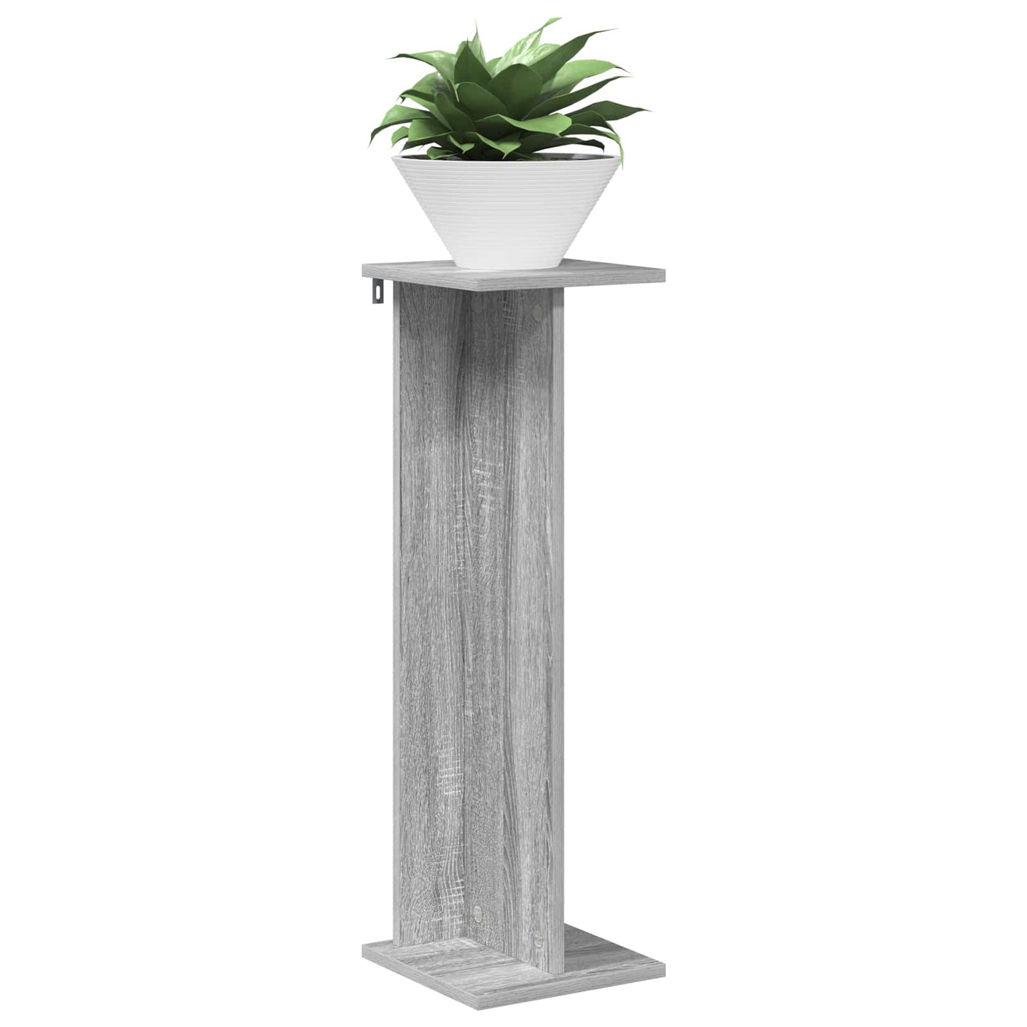 vidaXL Plant Stand 2 pcs Grey Sonoma 25 x 25.5 x 80.5 cm
