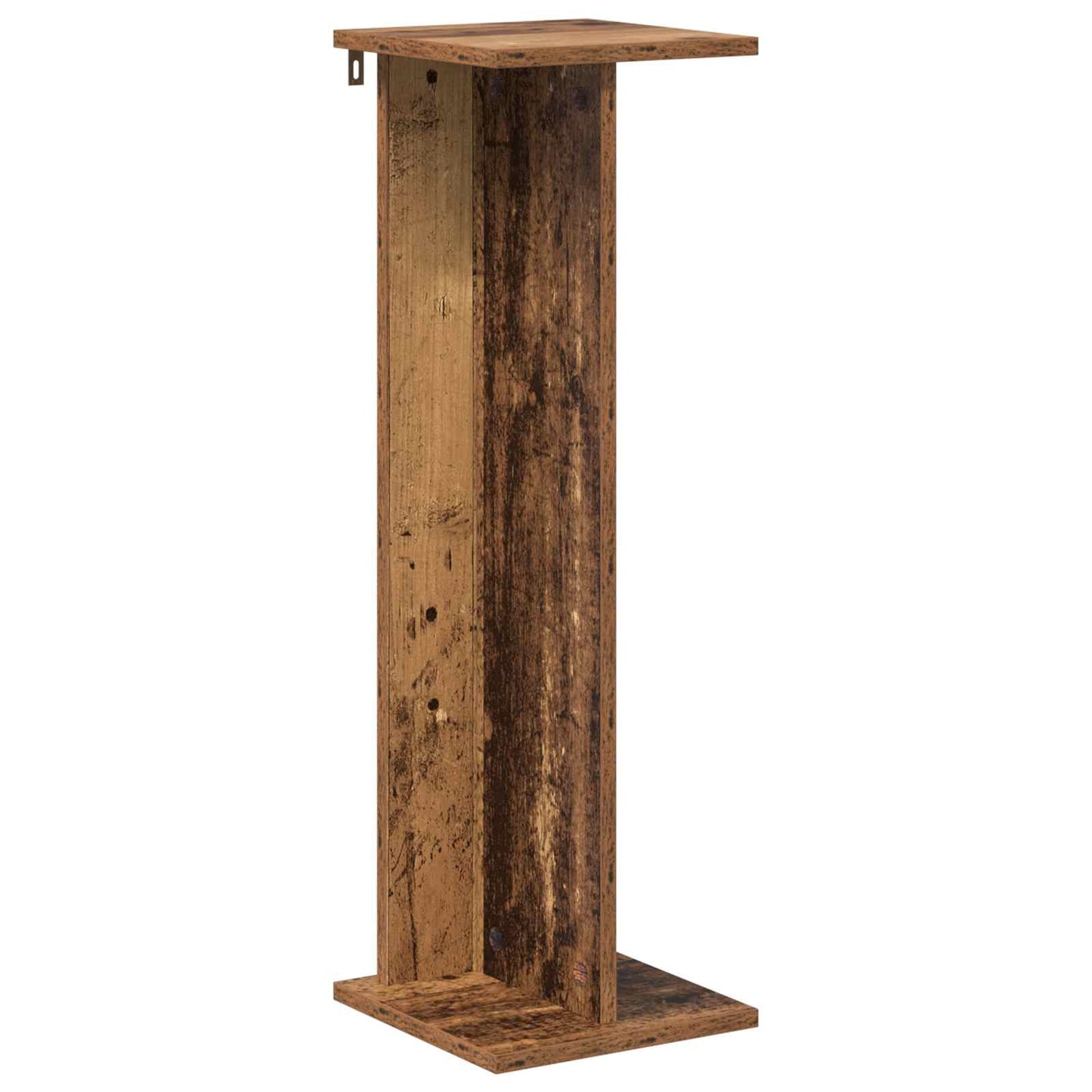 vidaXL Plant Stand Old Wood 25 x 25.5 x 80.5 cm Engineered Wood