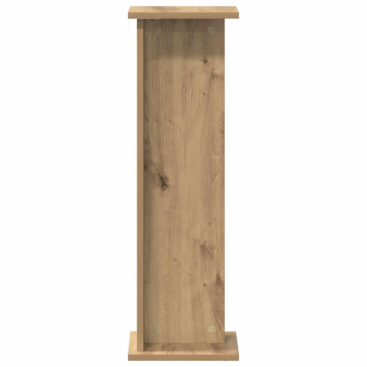 vidaXL Plant Stand Artisan Oak 25 x 25.5 x 80.5 cm Engineered Wood