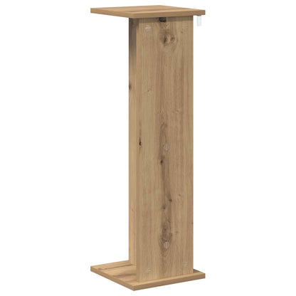 vidaXL Plant Stand 2 pcs Artisan Oak 25 x 25.5 x 80.5 cm