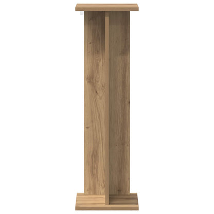 vidaXL Plant Stand 2 pcs Artisan Oak 25 x 25.5 x 80.5 cm