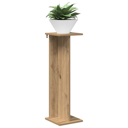 vidaXL Plant Stand 2 pcs Artisan Oak 25 x 25.5 x 80.5 cm