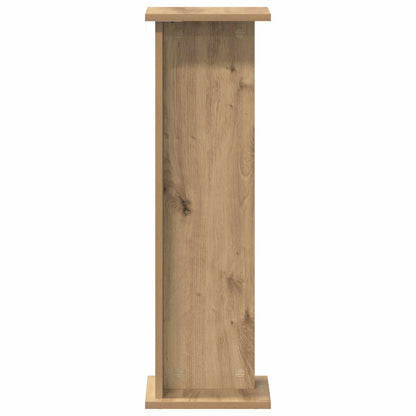 vidaXL Plant Stand 2 pcs Artisan Oak 25 x 25.5 x 80.5 cm