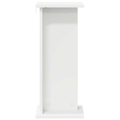 vidaXL Plant Stand White 25 x 25.5 x 60.5 cm Engineered Wood