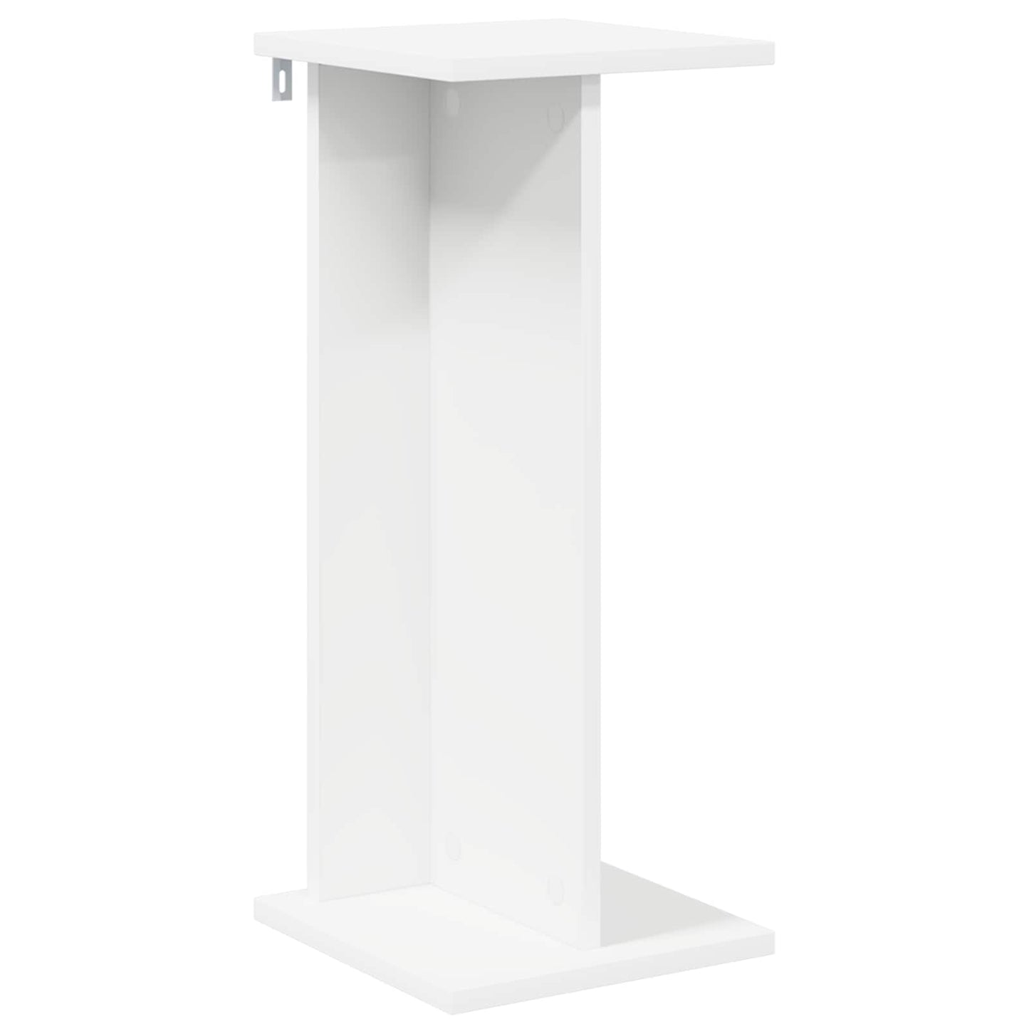 vidaXL Plant Stand 2 pcs White 25 x 25.5 x 60.5 cm Engineered Wood