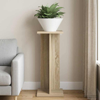 vidaXL Plant Stand Sonoma Oak 25 x 25.5 x 60.5 cm Engineered Wood