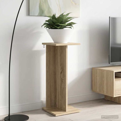 vidaXL Plant Stand 2 pcs Sonoma Oak 25 x 25.5 x 60.5 cm
