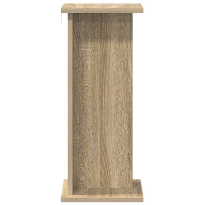 vidaXL Plant Stand 2 pcs Sonoma Oak 25 x 25.5 x 60.5 cm