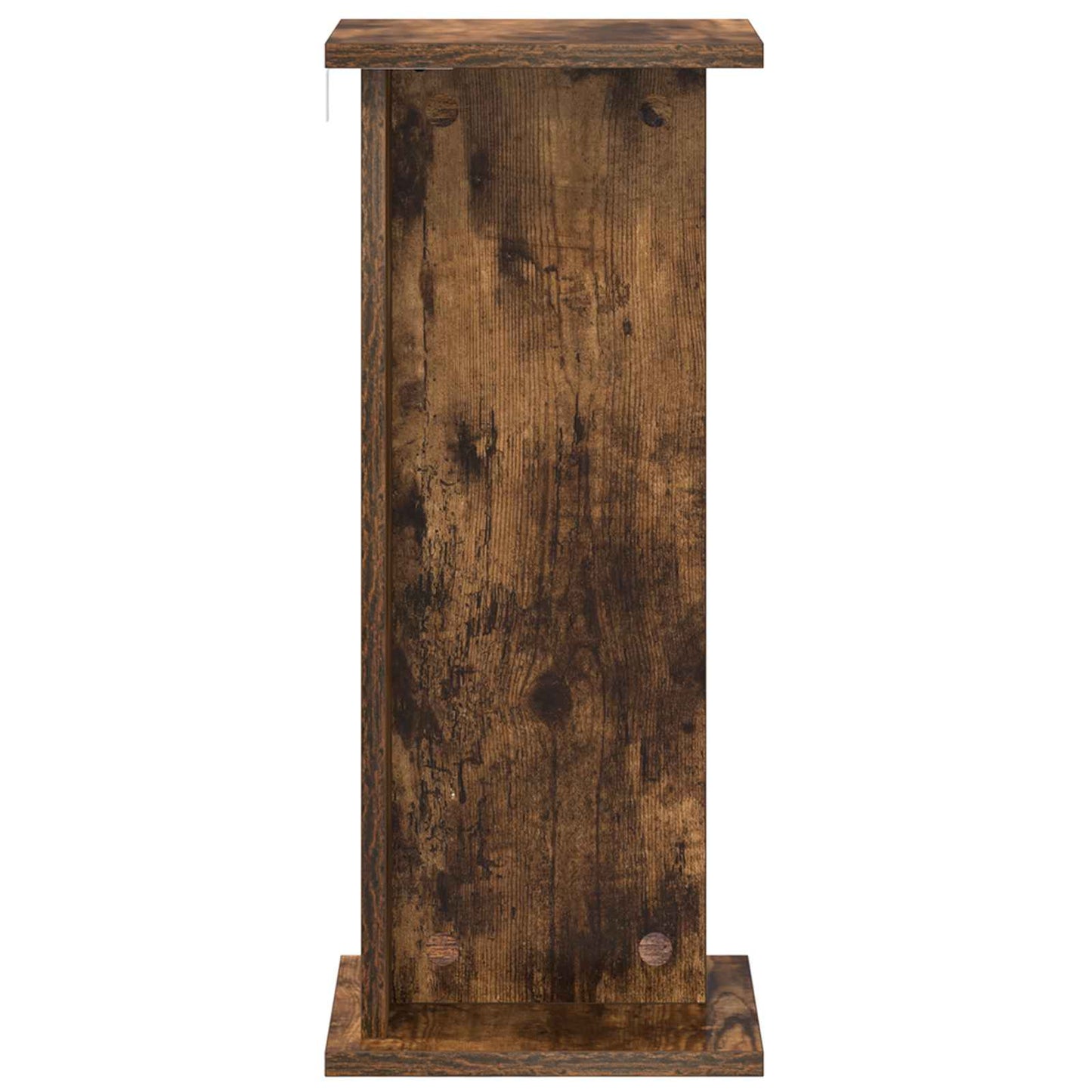 vidaXL Plant Stand Smoked Oak 25 x 25.5 x 60.5 cm Engineered Wood