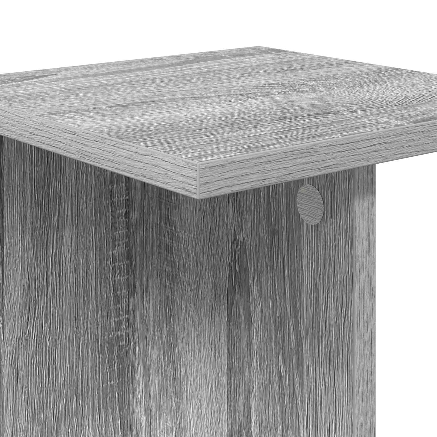 vidaXL Plant Stand Grey Sonoma 25 x 25.5 x 60.5 cm Engineered Wood
