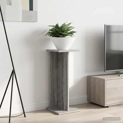 vidaXL Plant Stand Grey Sonoma 25 x 25.5 x 60.5 cm Engineered Wood