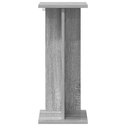 vidaXL Plant Stand Grey Sonoma 25 x 25.5 x 60.5 cm Engineered Wood
