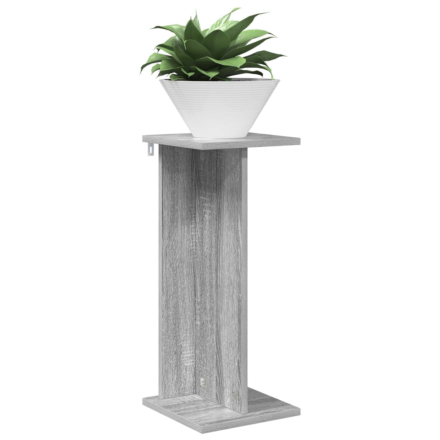 vidaXL Plant Stand Grey Sonoma 25 x 25.5 x 60.5 cm Engineered Wood