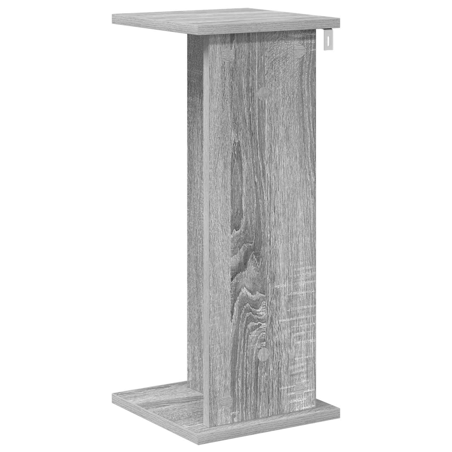 vidaXL Plant Stand 2 pcs Grey Sonoma 25 x 25.5 x 60.5 cm