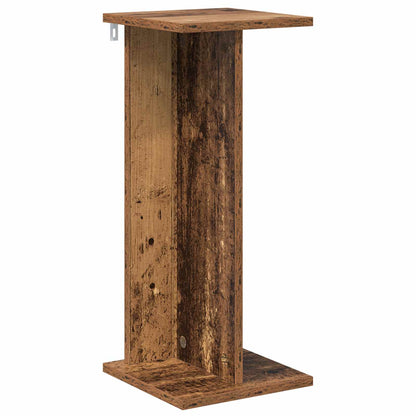 vidaXL Plant Stand Old Wood 25 x 25.5 x 60.5 cm Engineered Wood
