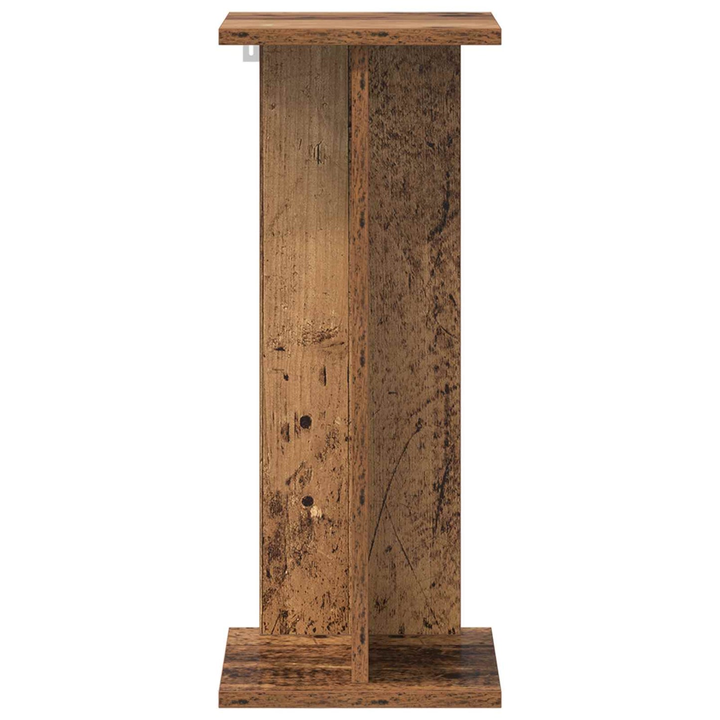 vidaXL Plant Stand 2 pcs Old Wood 25 x 25.5 x 60.5 cm Engineered Wood