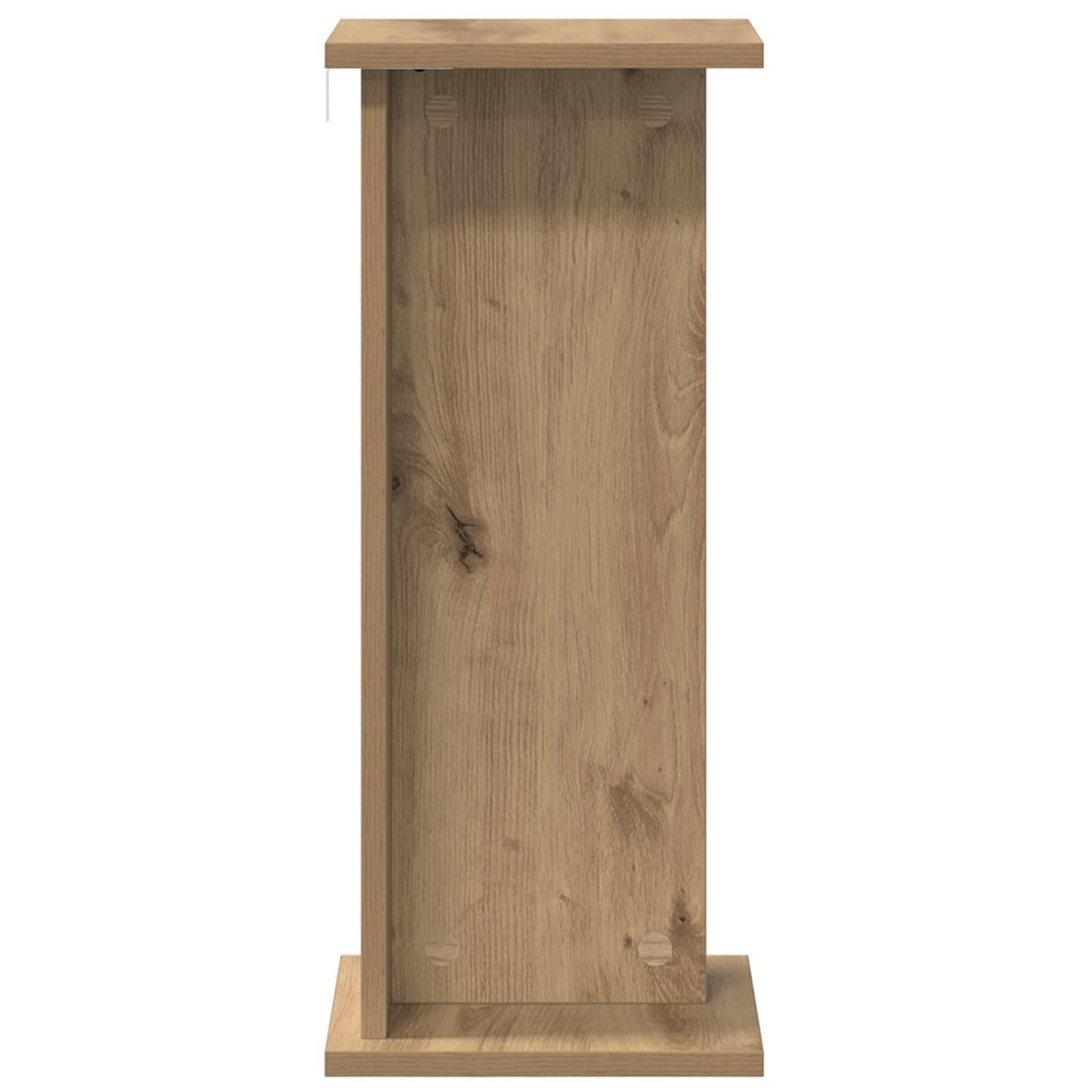 vidaXL Plant Stand Artisan Oak 25 x 25.5 x 60.5 cm Engineered Wood