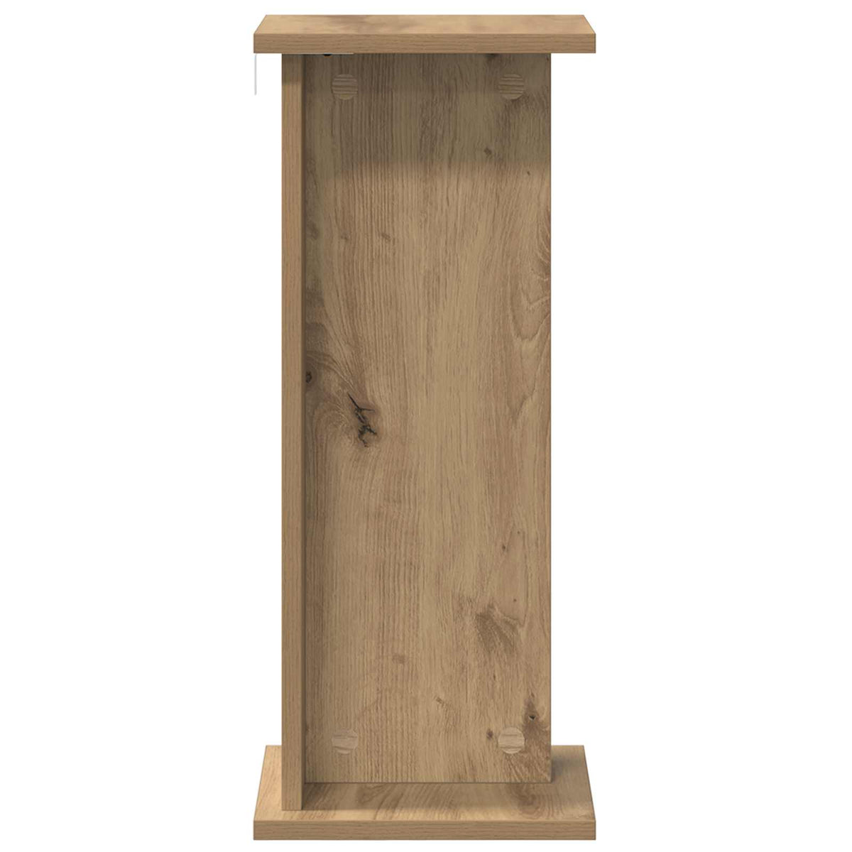 vidaXL Plant Stand Artisan Oak 25 x 25.5 x 60.5 cm Engineered Wood