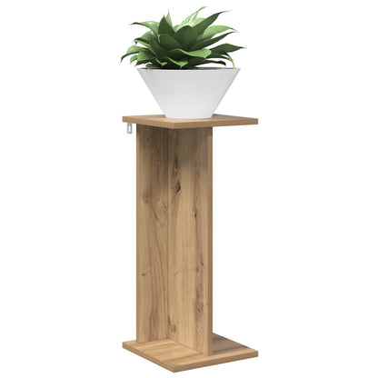 vidaXL Plant Stand 2 pcs Artisan Oak 25 x 25.5 x 60.5 cm