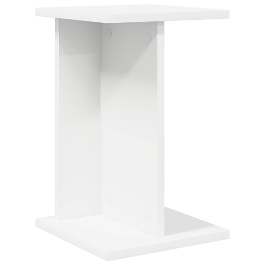 vidaXL Plant Stand White 25 x 25.5 x 40.5 cm Engineered Wood