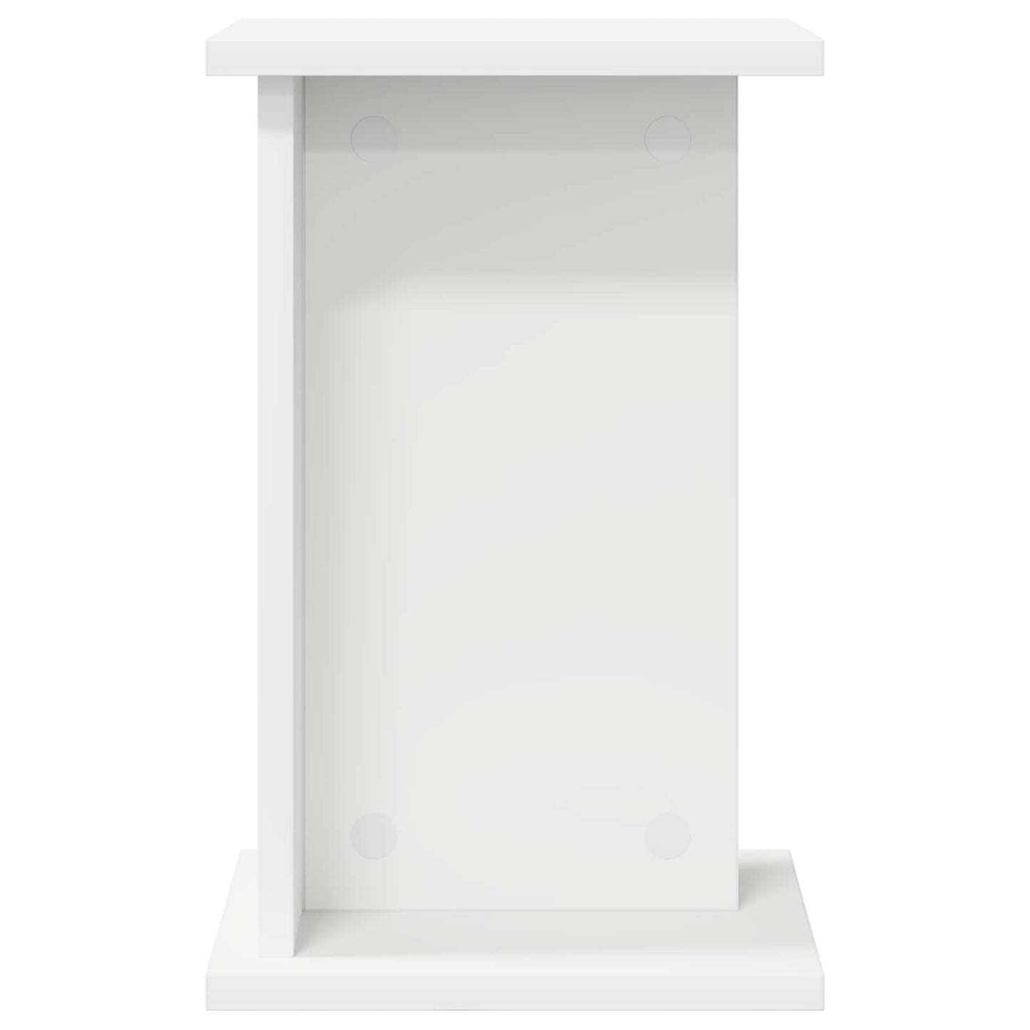 vidaXL Plant Stand White 25 x 25.5 x 40.5 cm Engineered Wood