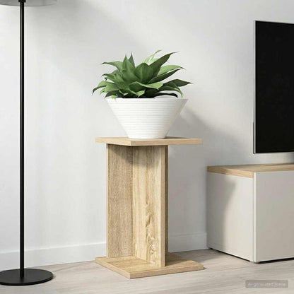 vidaXL Plant Stand Sonoma Oak 25 x 25.5 x 40.5 cm Engineered Wood