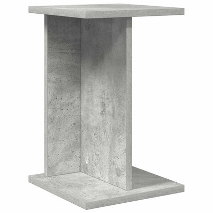 vidaXL Plant Stand 2 pcs Concrete Grey 25 x 25.5 x 40.5 cm