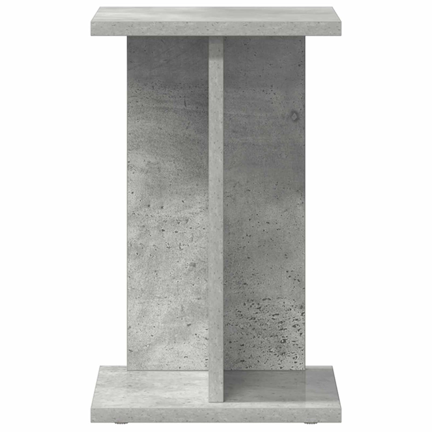 vidaXL Plant Stand 2 pcs Concrete Grey 25 x 25.5 x 40.5 cm