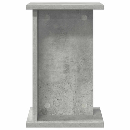 vidaXL Plant Stand 2 pcs Concrete Grey 25 x 25.5 x 40.5 cm