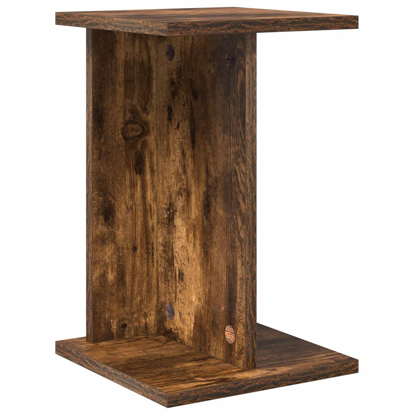 vidaXL Plant Stand Smoked Oak 25 x 25.5 x 40.5 cm Engineered Wood