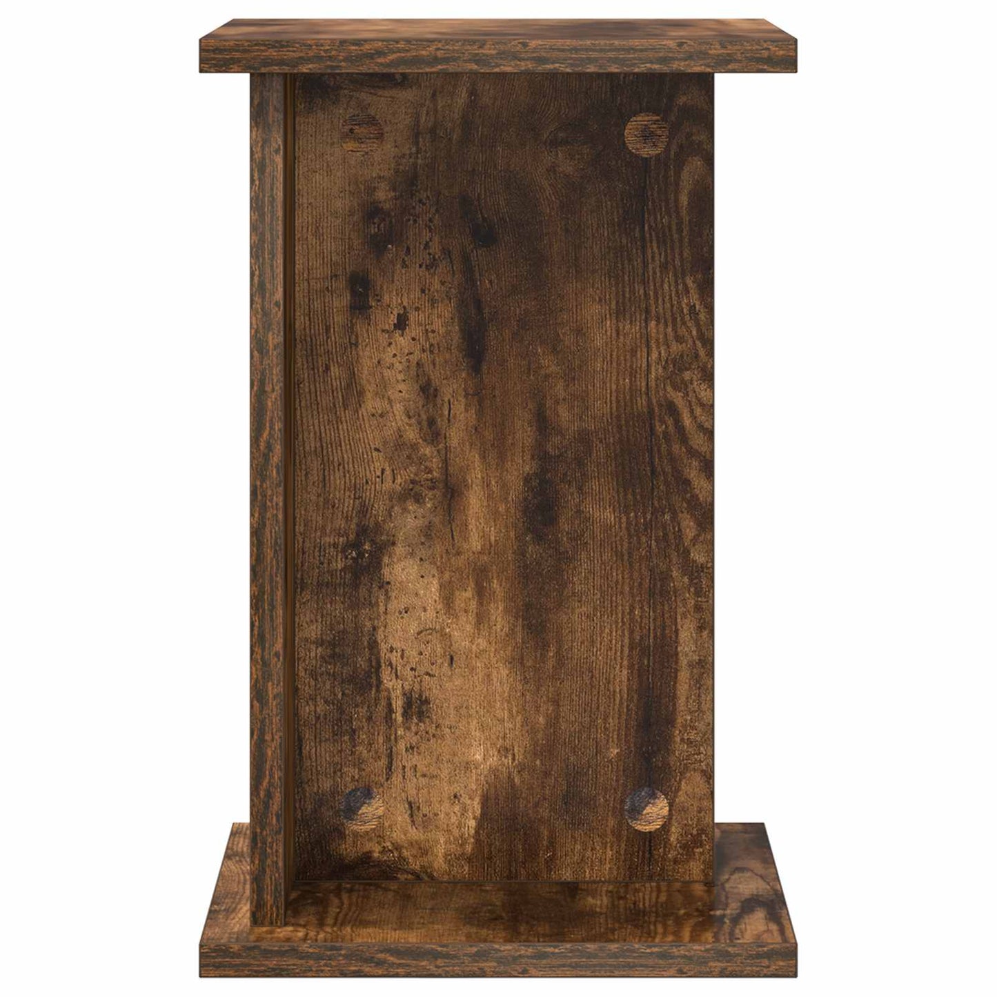 vidaXL Plant Stand Smoked Oak 25 x 25.5 x 40.5 cm Engineered Wood