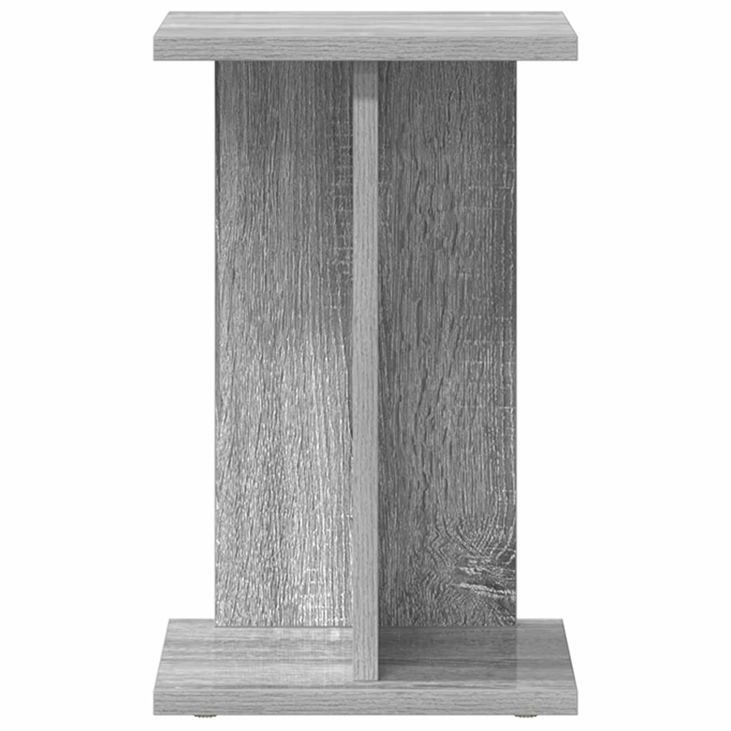vidaXL Plant Stand 2 pcs Grey Sonoma 25 x 25.5 x 40.5 cm