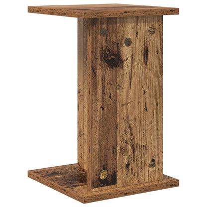 vidaXL Plant Stand Old Wood 25 x 25.5 x 40.5 cm Engineered Wood