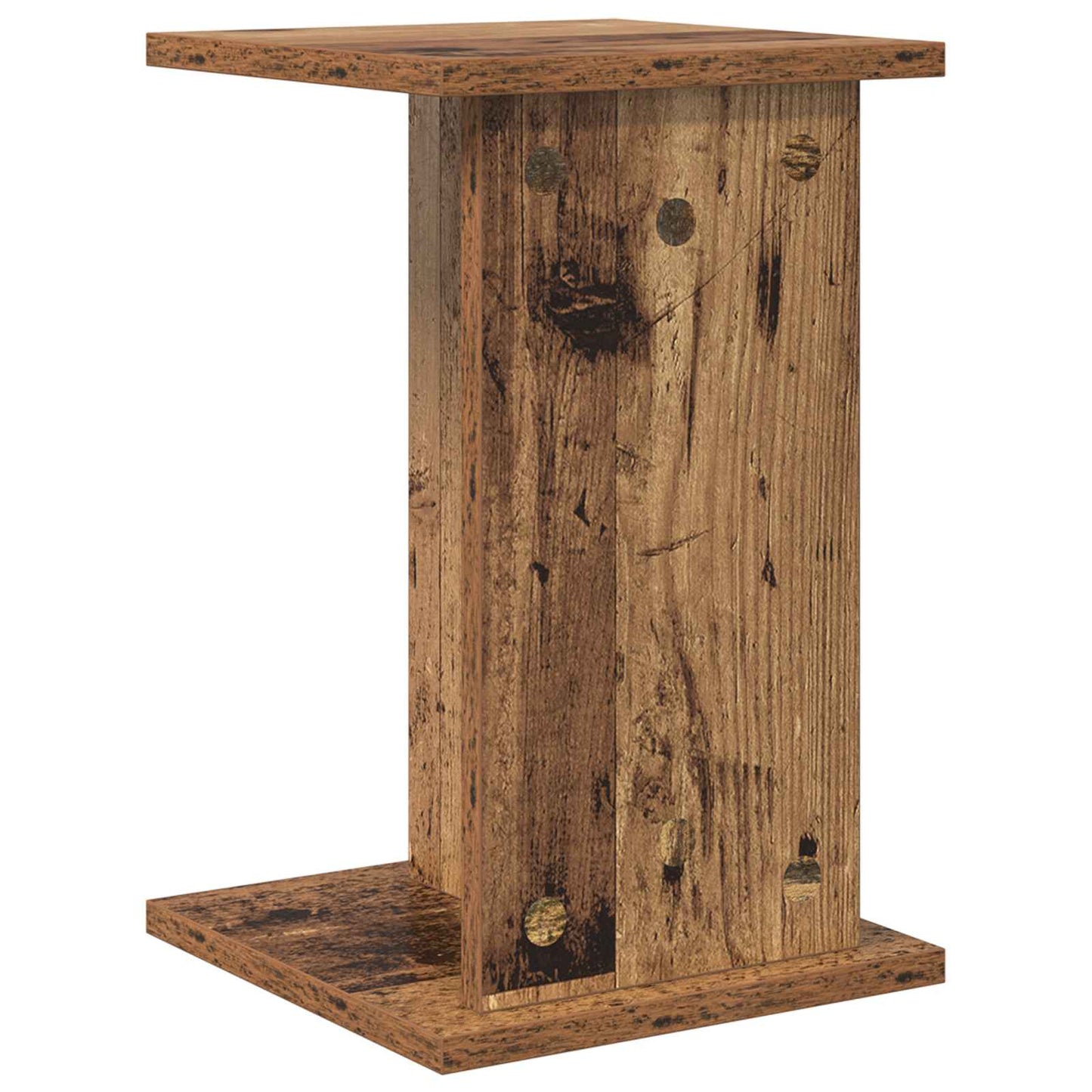 vidaXL Plant Stand 2 pcs Old Wood 25 x 25.5 x 40.5 cm Engineered Wood
