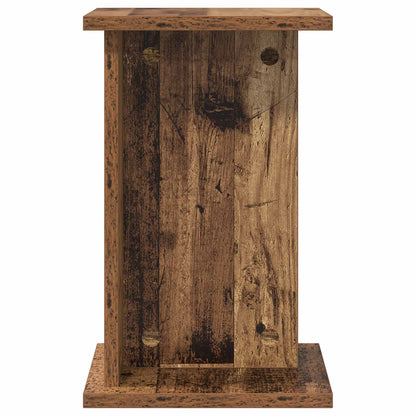 vidaXL Plant Stand 2 pcs Old Wood 25 x 25.5 x 40.5 cm Engineered Wood