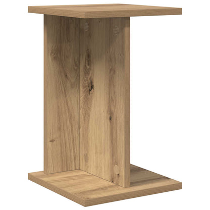 vidaXL Plant Stand Artisan Oak 25 x 25.5 x 40.5 cm Engineered Wood