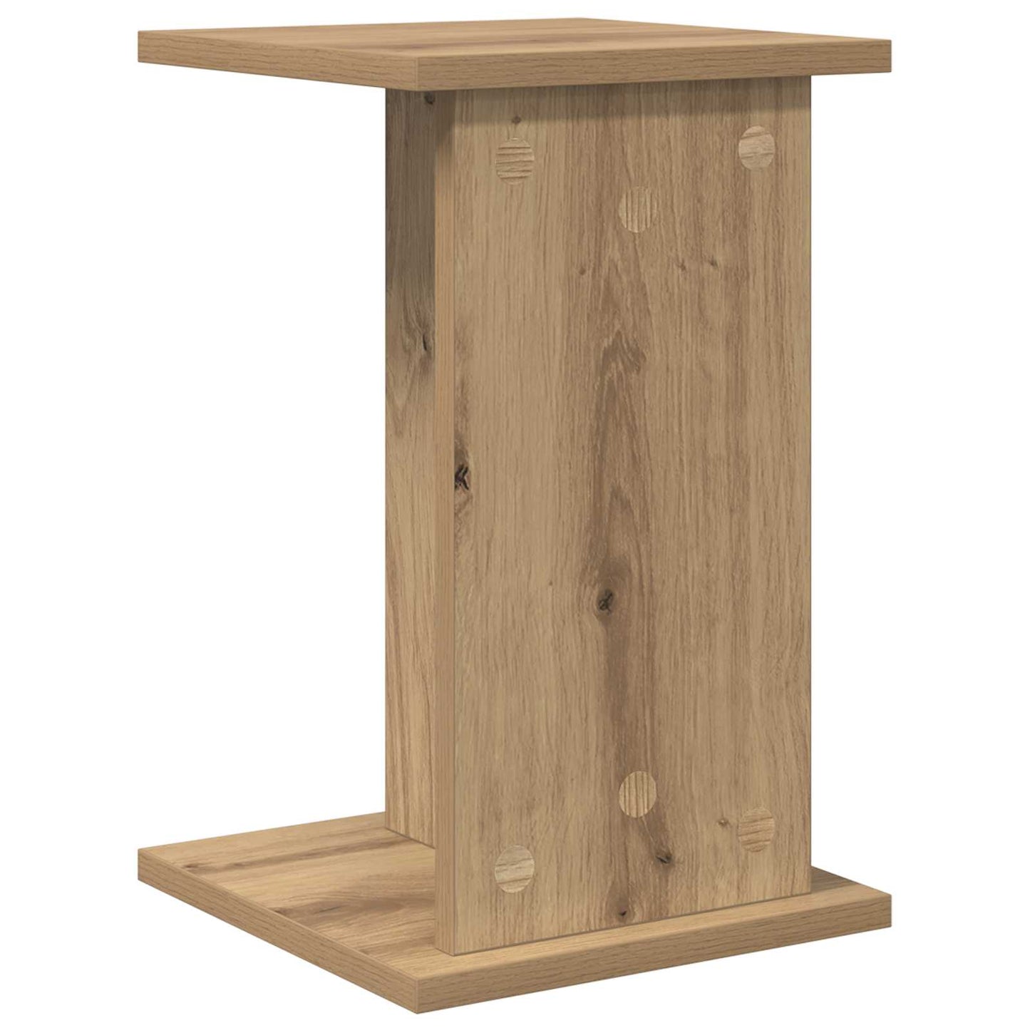 vidaXL Plant Stand Artisan Oak 25 x 25.5 x 40.5 cm Engineered Wood