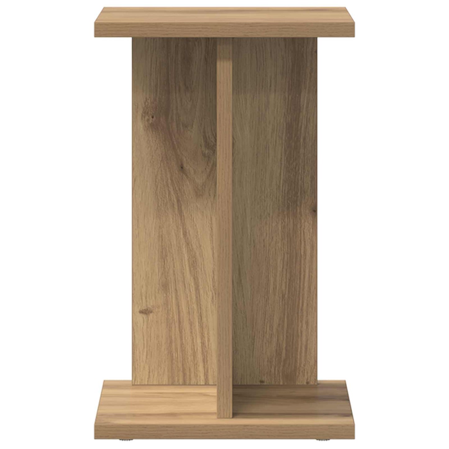 vidaXL Plant Stand Artisan Oak 25 x 25.5 x 40.5 cm Engineered Wood