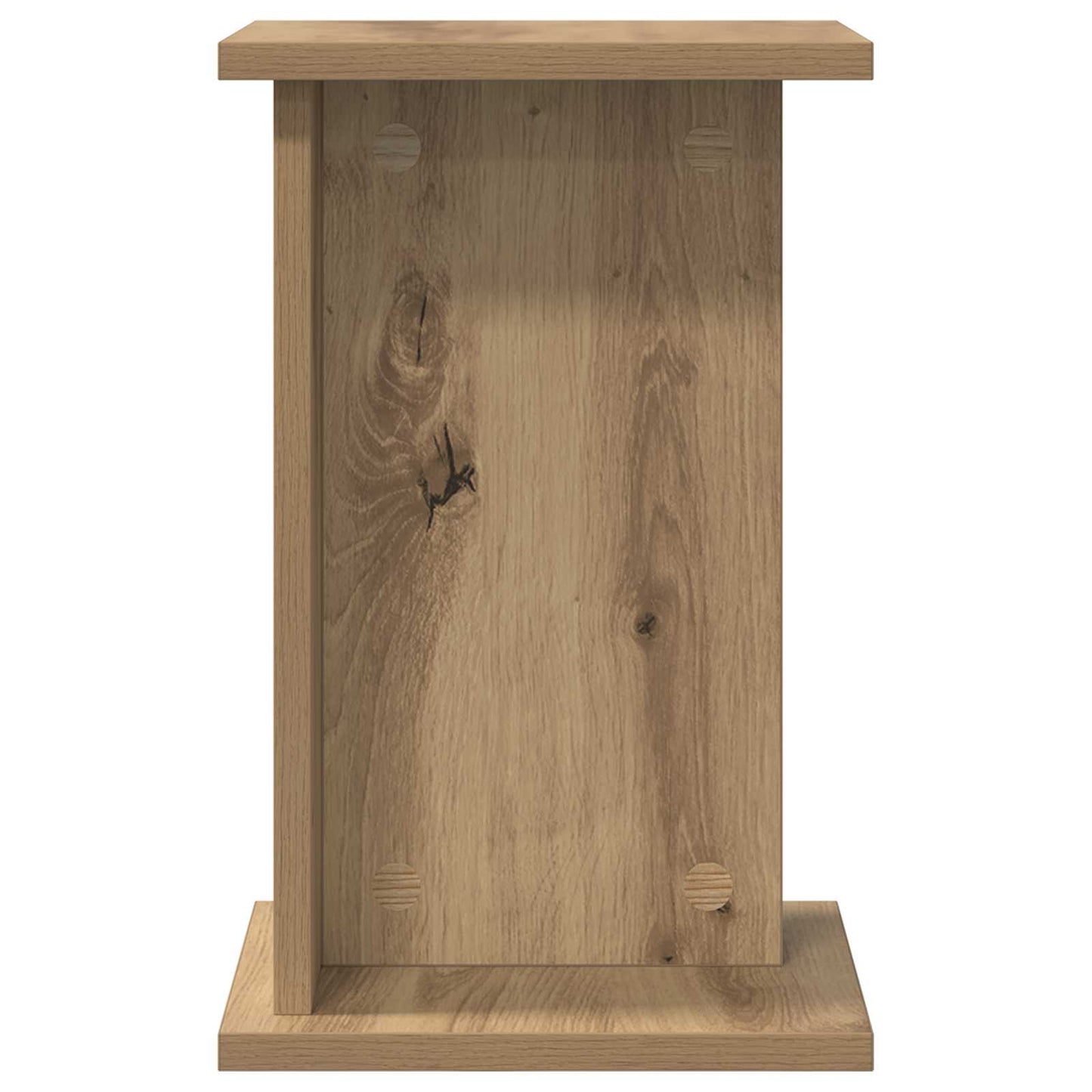 vidaXL Plant Stand Artisan Oak 25 x 25.5 x 40.5 cm Engineered Wood