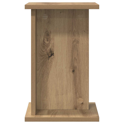 vidaXL Plant Stand Artisan Oak 25 x 25.5 x 40.5 cm Engineered Wood