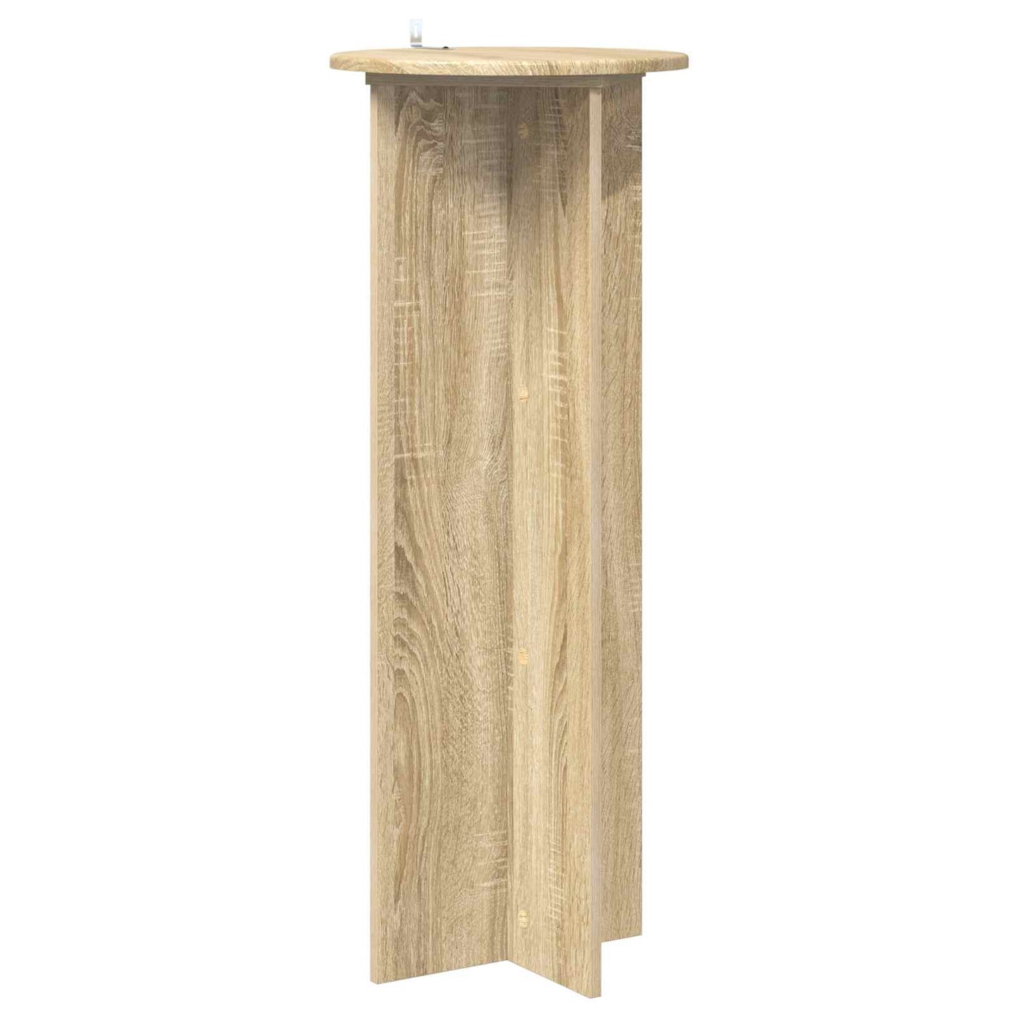vidaXL Plant Stand 2 pcs Sonoma Oak Ø40 x 100 cm Engineered Wood