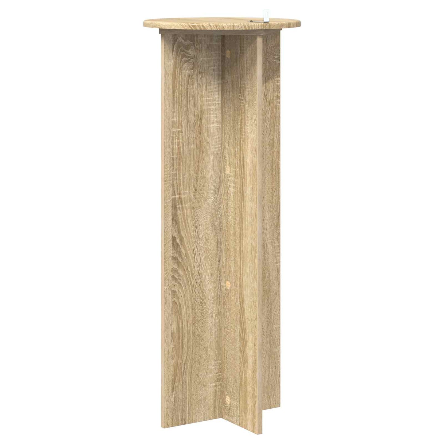 vidaXL Plant Stand 2 pcs Sonoma Oak Ø40 x 100 cm Engineered Wood