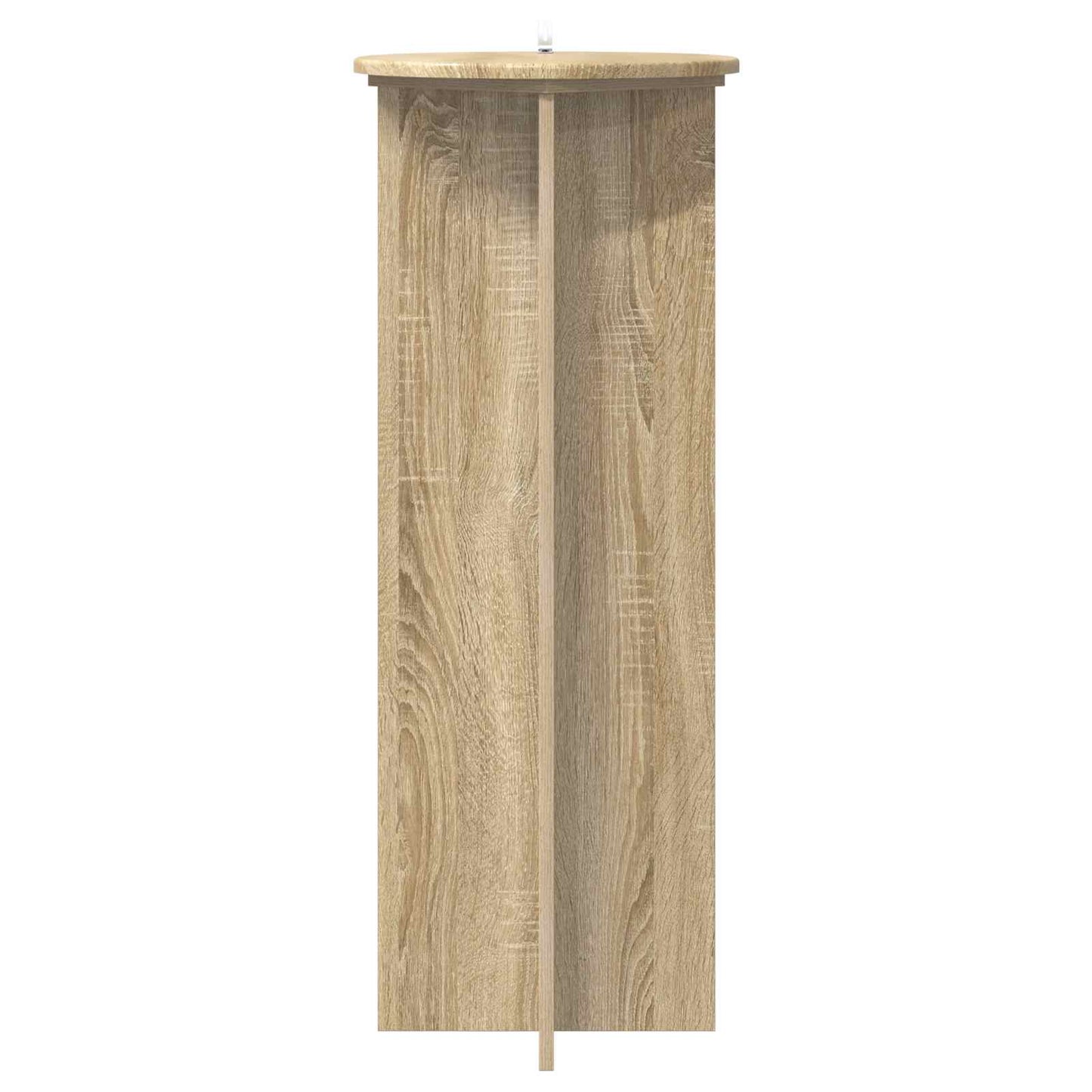 vidaXL Plant Stand 2 pcs Sonoma Oak Ø40 x 100 cm Engineered Wood