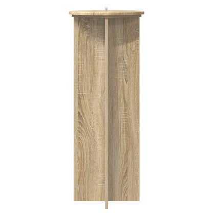 vidaXL Plant Stand 2 pcs Sonoma Oak Ø40 x 100 cm Engineered Wood