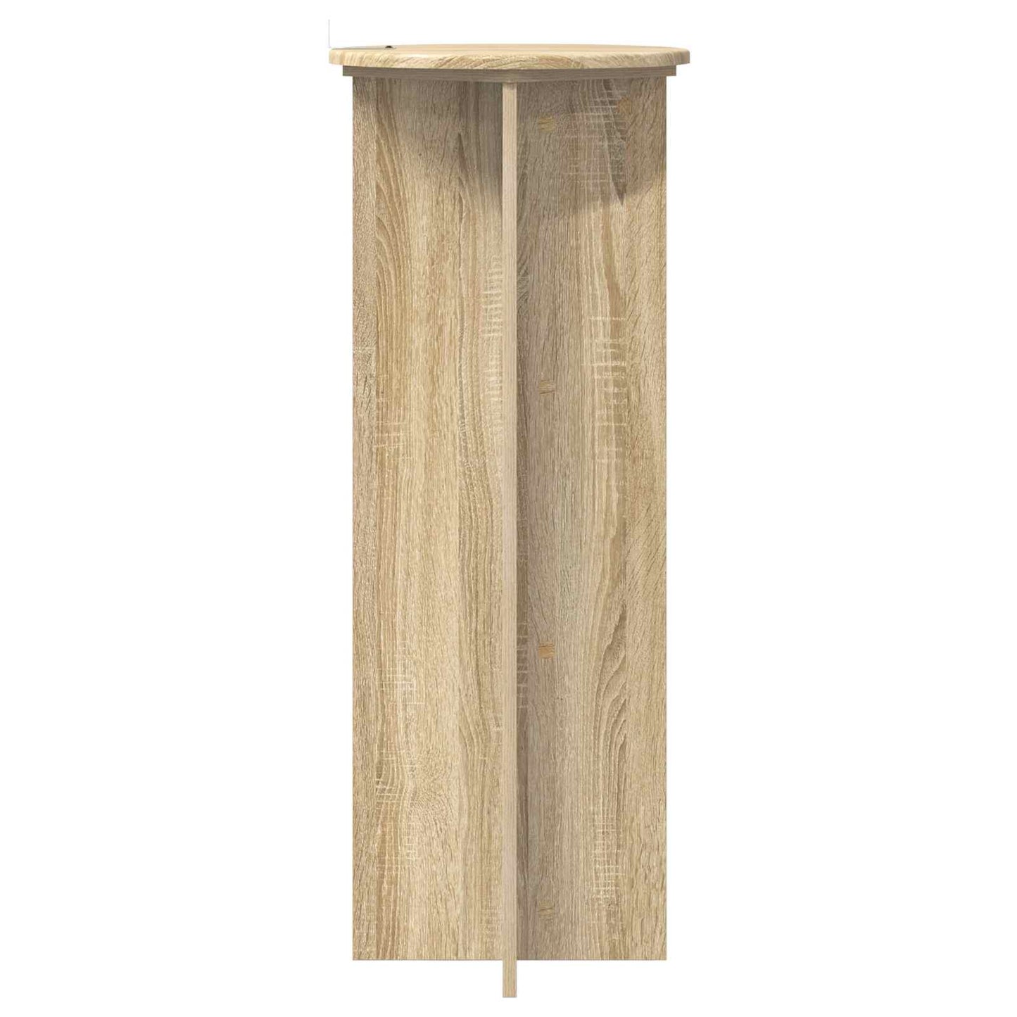 vidaXL Plant Stand 2 pcs Sonoma Oak Ø40 x 100 cm Engineered Wood