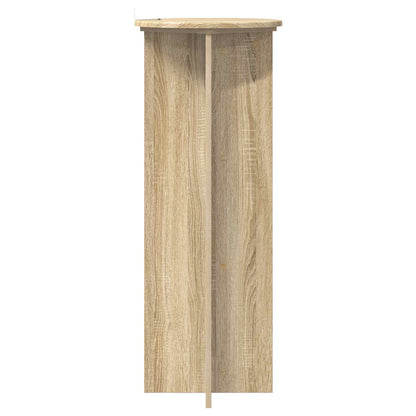 vidaXL Plant Stand 2 pcs Sonoma Oak Ø40 x 100 cm Engineered Wood